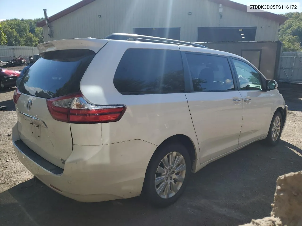 5TDDK3DC5FS116172 2015 Toyota Sienna Xle