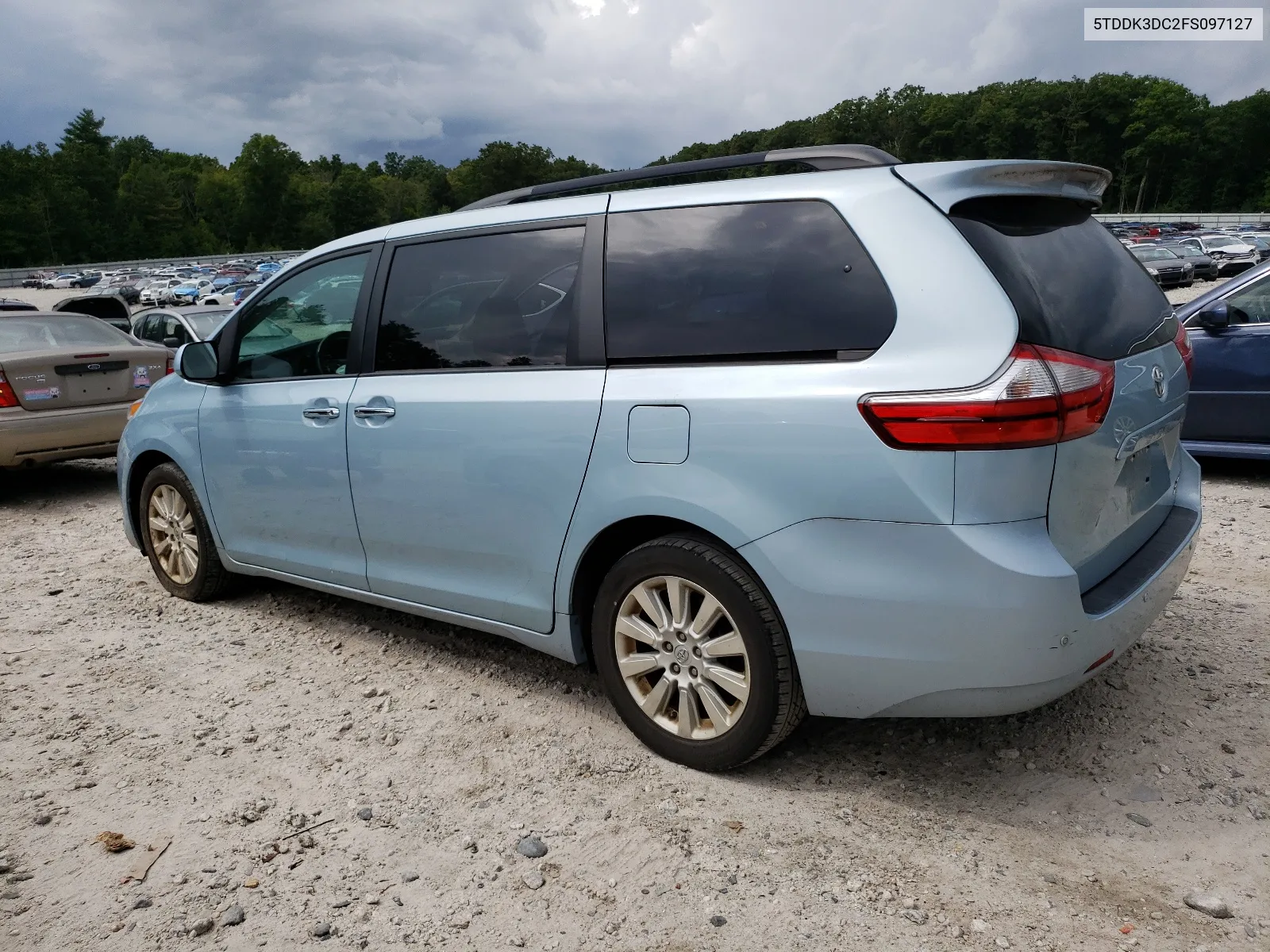 5TDDK3DC2FS097127 2015 Toyota Sienna Xle