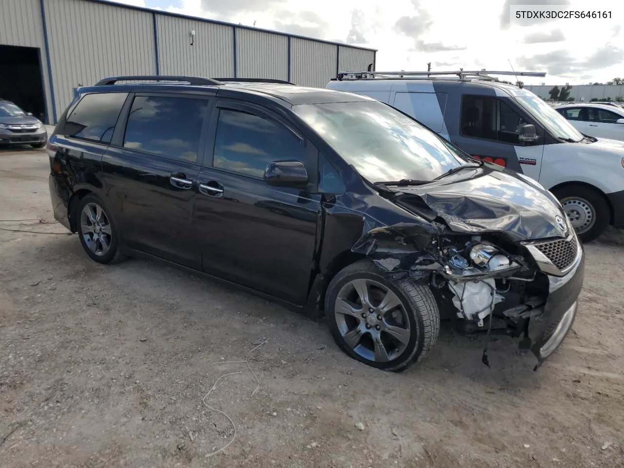 5TDXK3DC2FS646161 2015 Toyota Sienna Sport