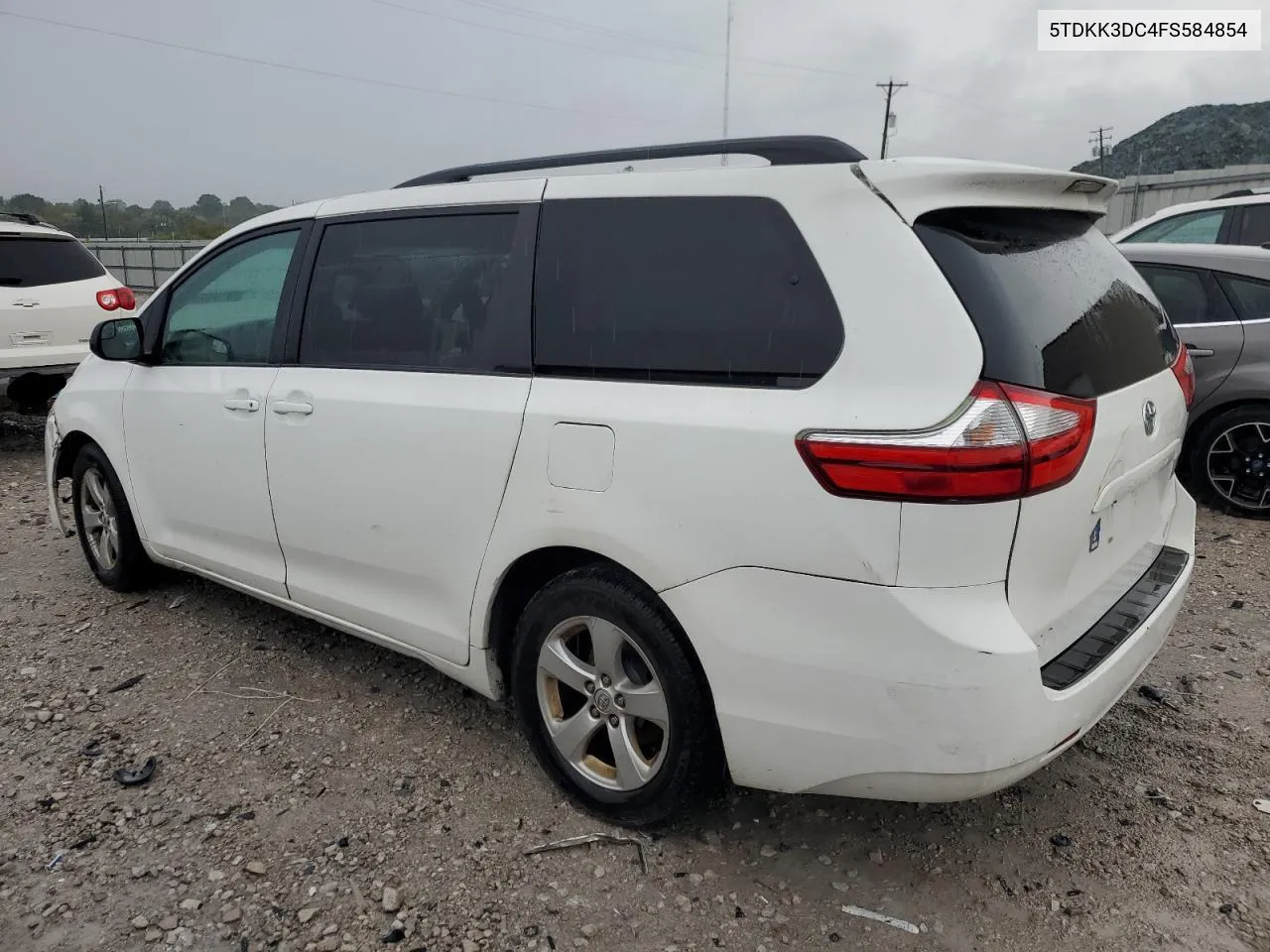 5TDKK3DC4FS584854 2015 Toyota Sienna Le