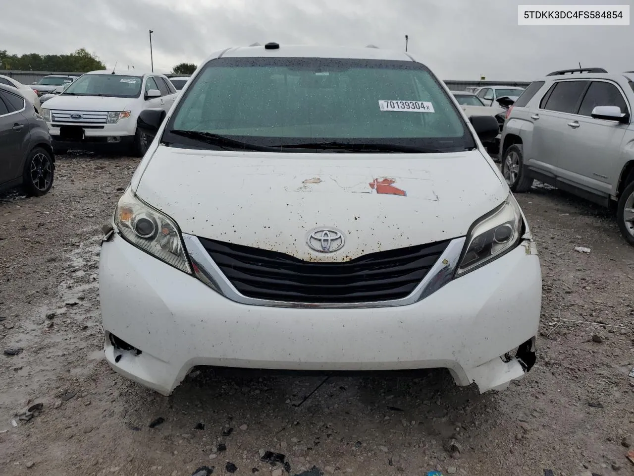 5TDKK3DC4FS584854 2015 Toyota Sienna Le