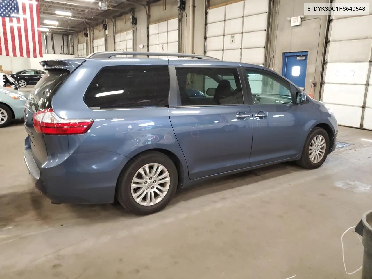 2015 Toyota Sienna Xle VIN: 5TDYK3DC1FS640548 Lot: 70961784