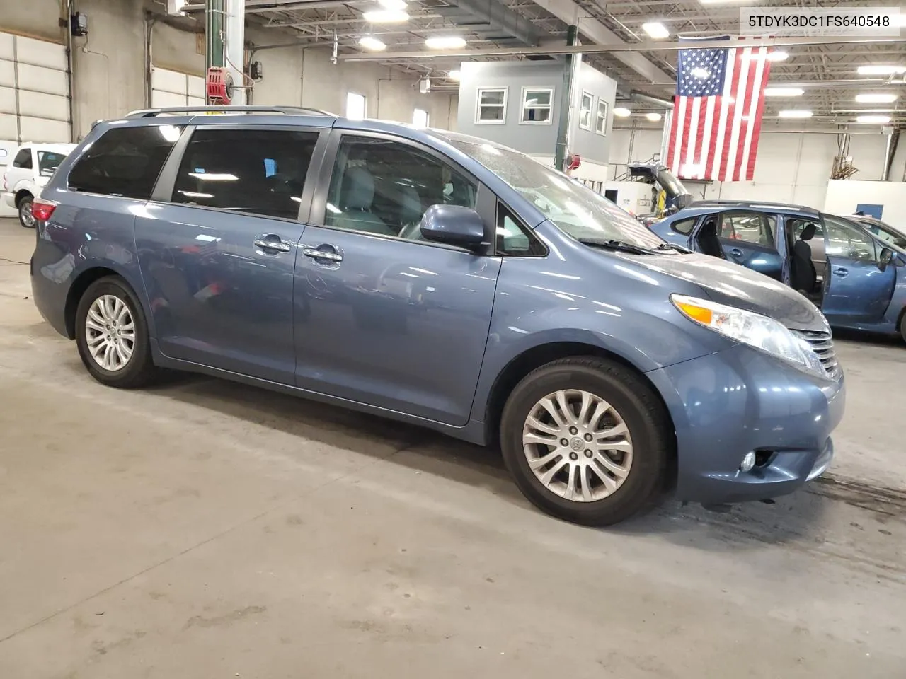 5TDYK3DC1FS640548 2015 Toyota Sienna Xle