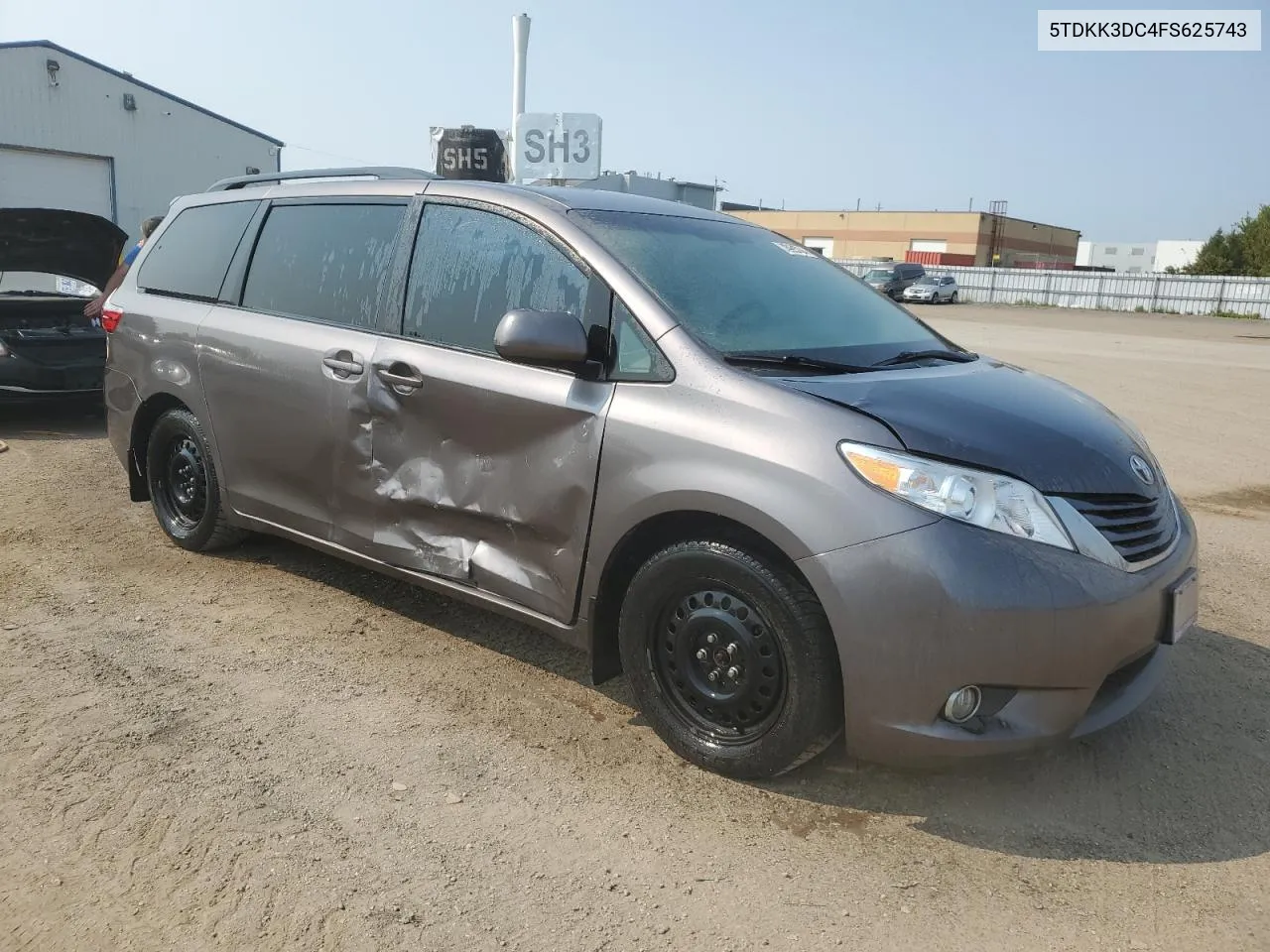 5TDKK3DC4FS625743 2015 Toyota Sienna Le