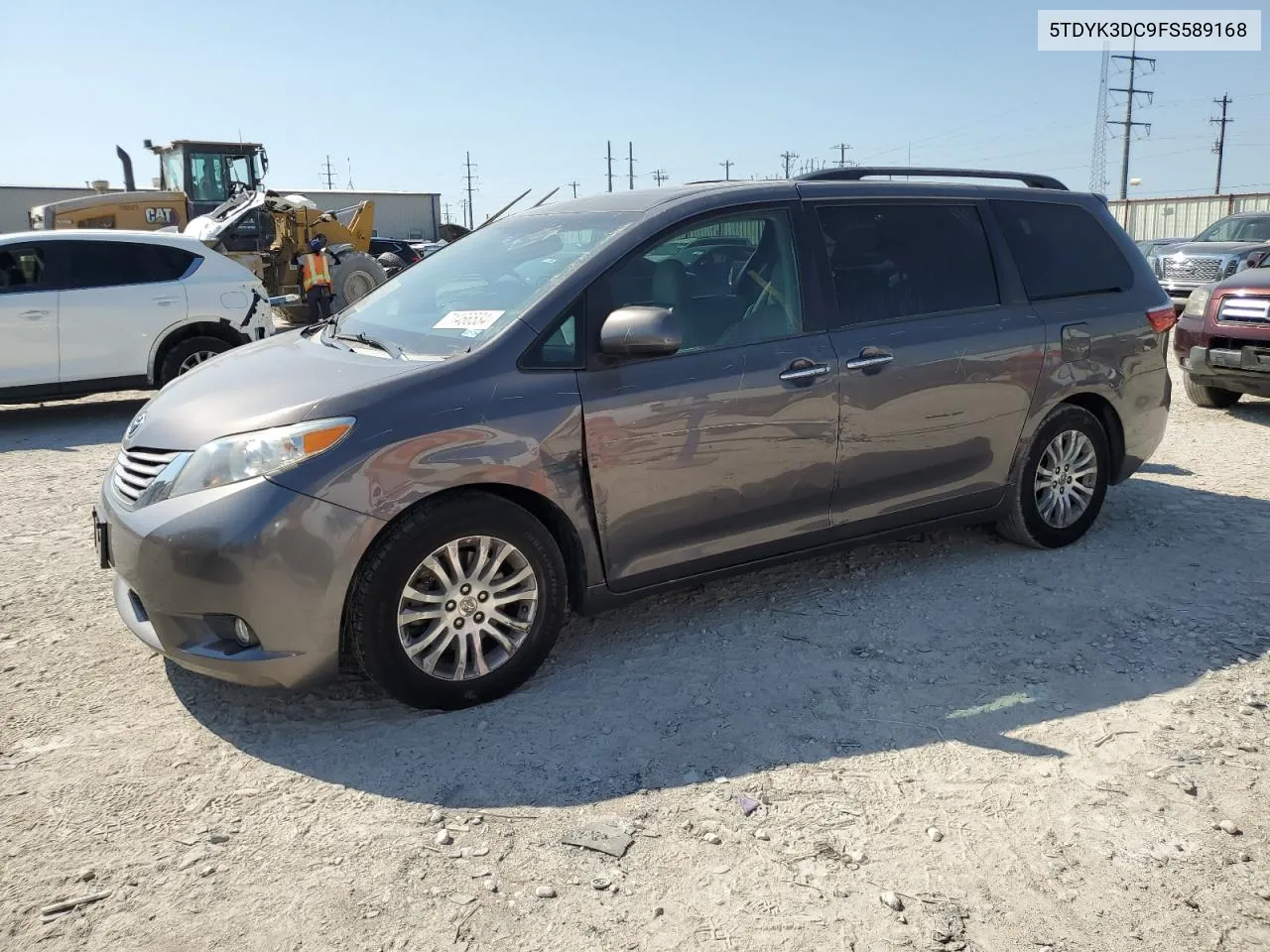 5TDYK3DC9FS589168 2015 Toyota Sienna Xle