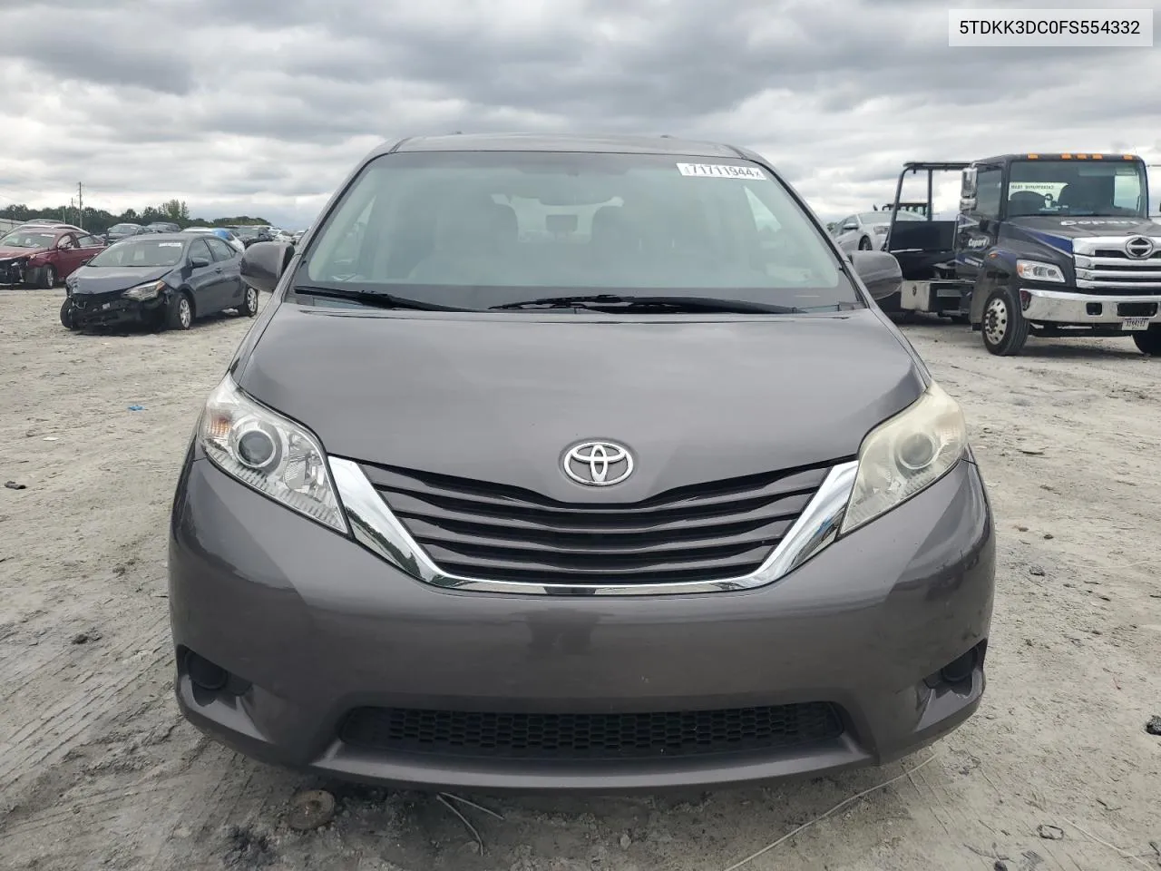 5TDKK3DC0FS554332 2015 Toyota Sienna Le