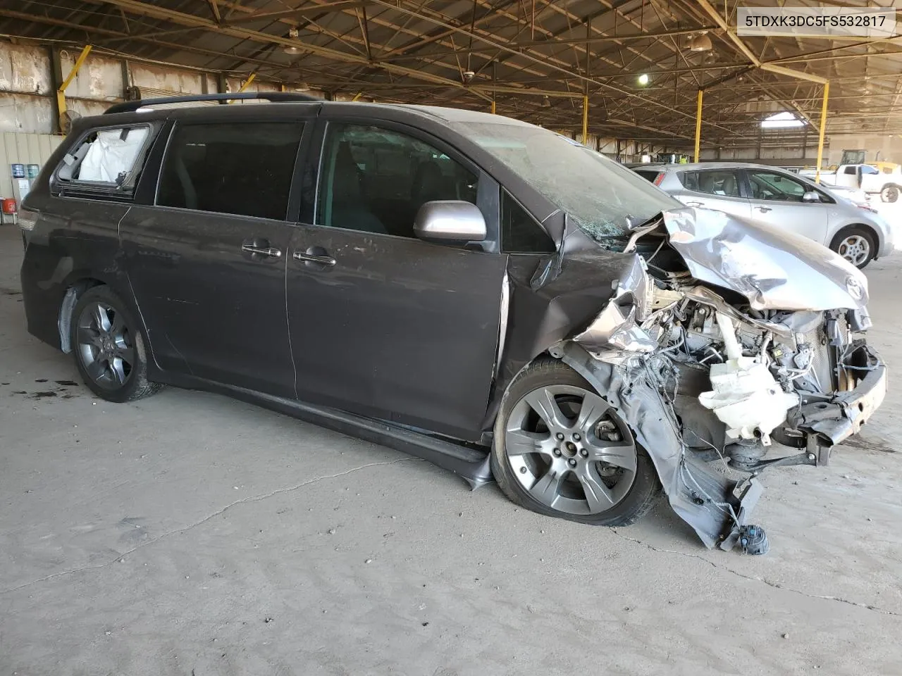 5TDXK3DC5FS532817 2015 Toyota Sienna Sport