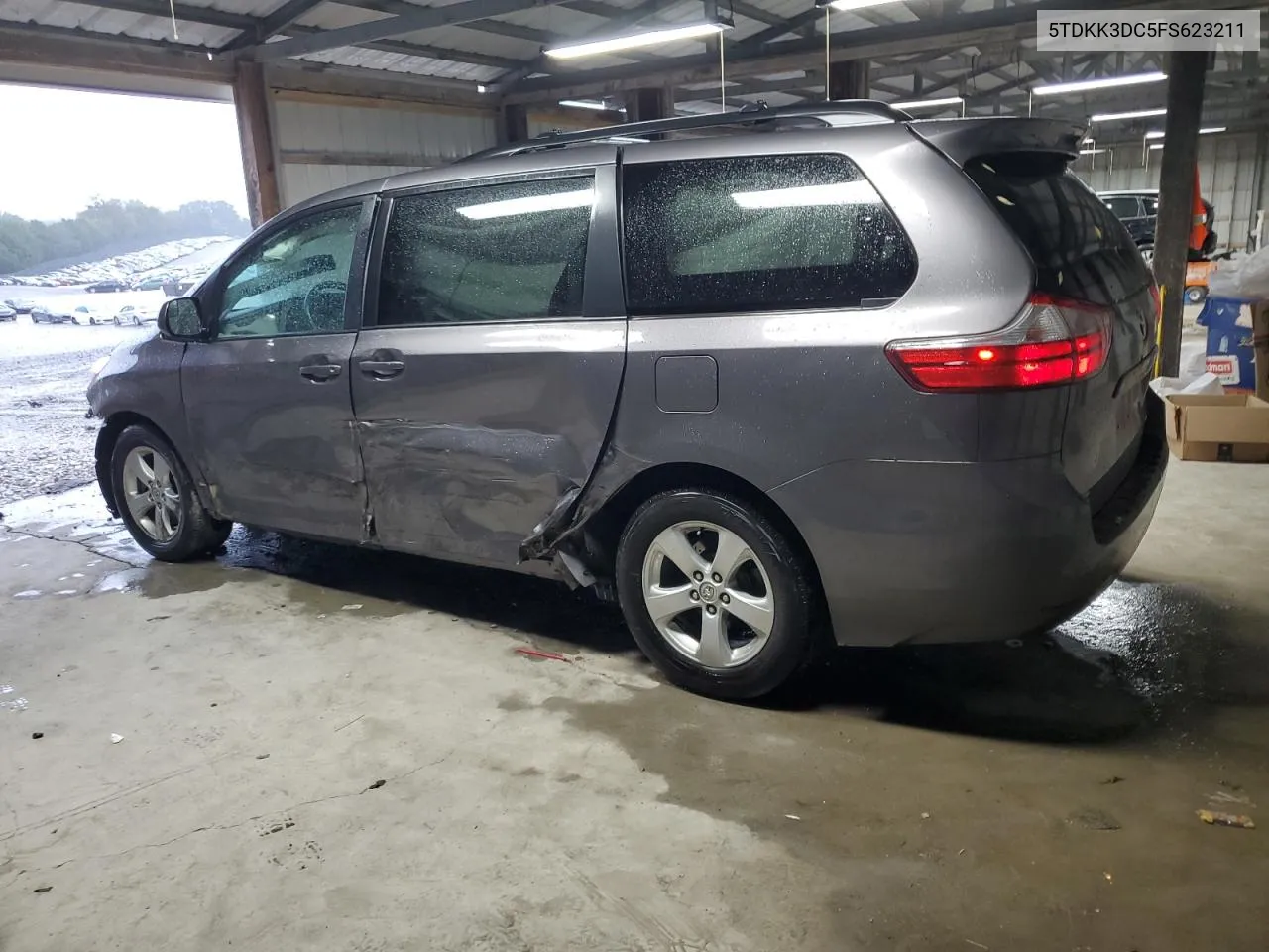 2015 Toyota Sienna Le VIN: 5TDKK3DC5FS623211 Lot: 73056484