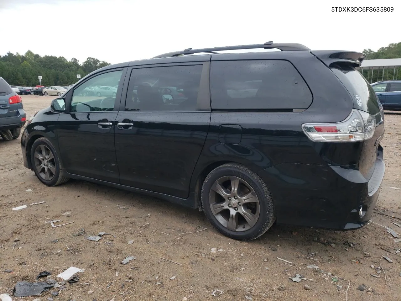 5TDXK3DC6FS635809 2015 Toyota Sienna Sport