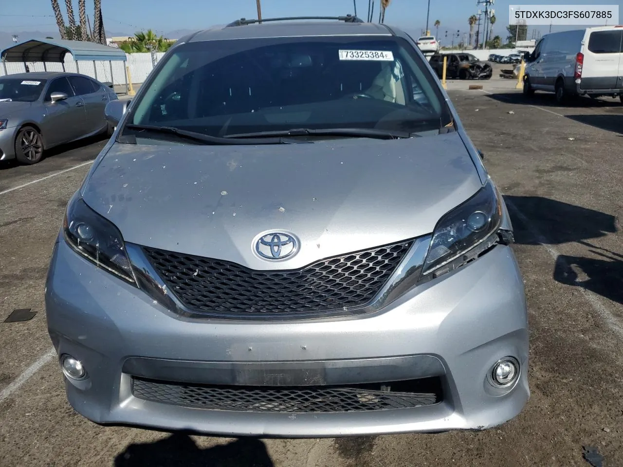 5TDXK3DC3FS607885 2015 Toyota Sienna Sport