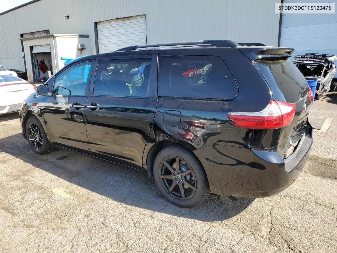 2015 Toyota Sienna Xle VIN: 5TDDK3DC1FS120476 Lot: 73806054