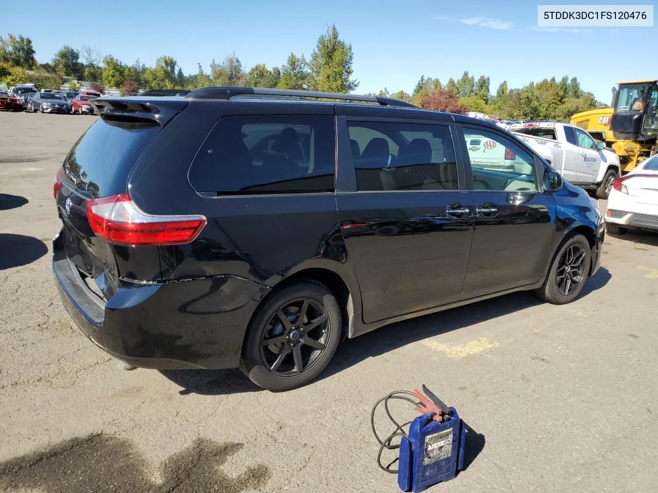 5TDDK3DC1FS120476 2015 Toyota Sienna Xle