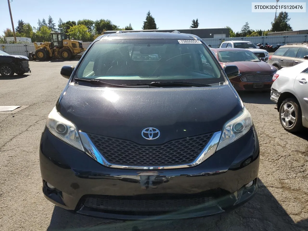 5TDDK3DC1FS120476 2015 Toyota Sienna Xle