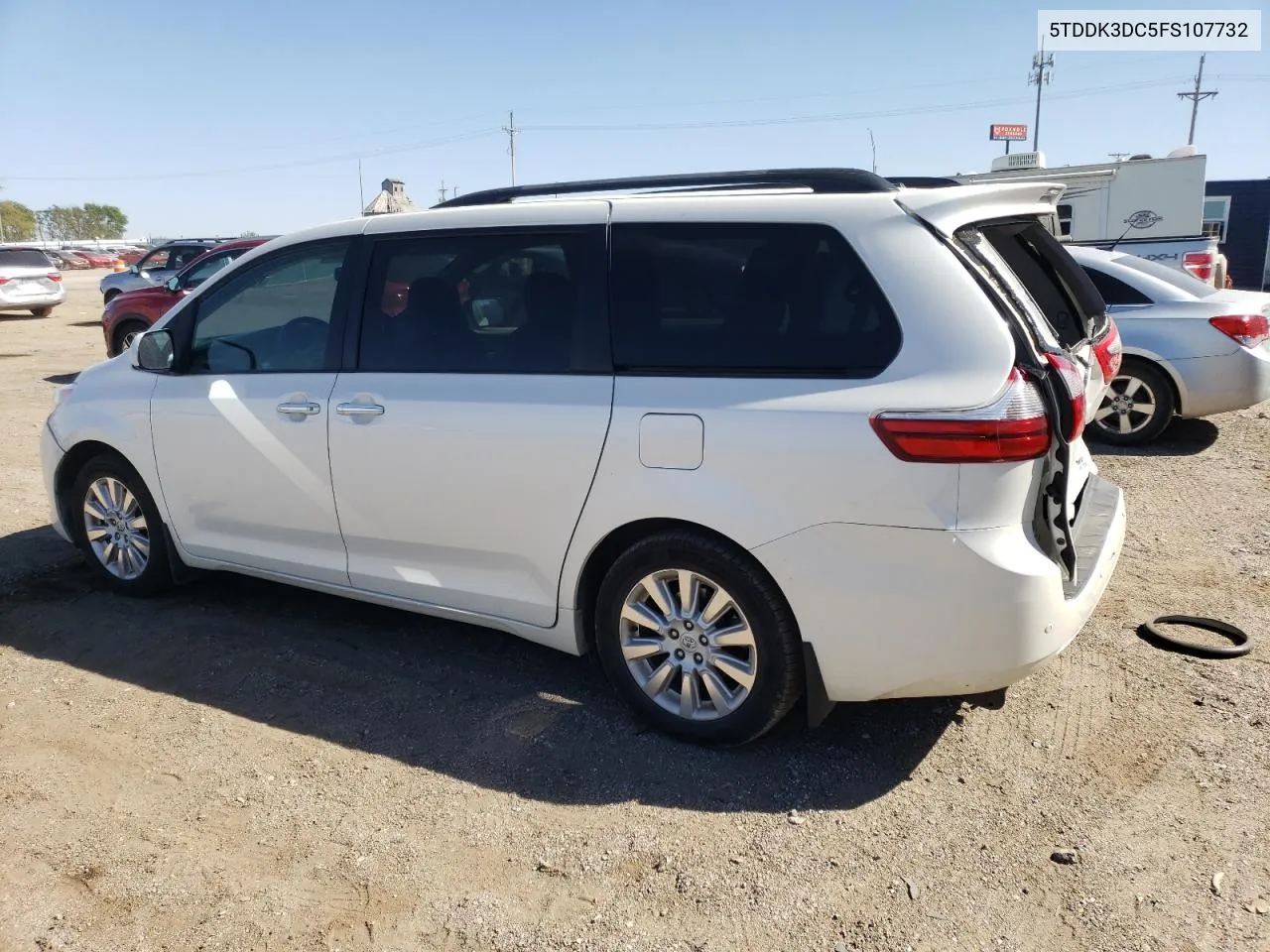 5TDDK3DC5FS107732 2015 Toyota Sienna Xle