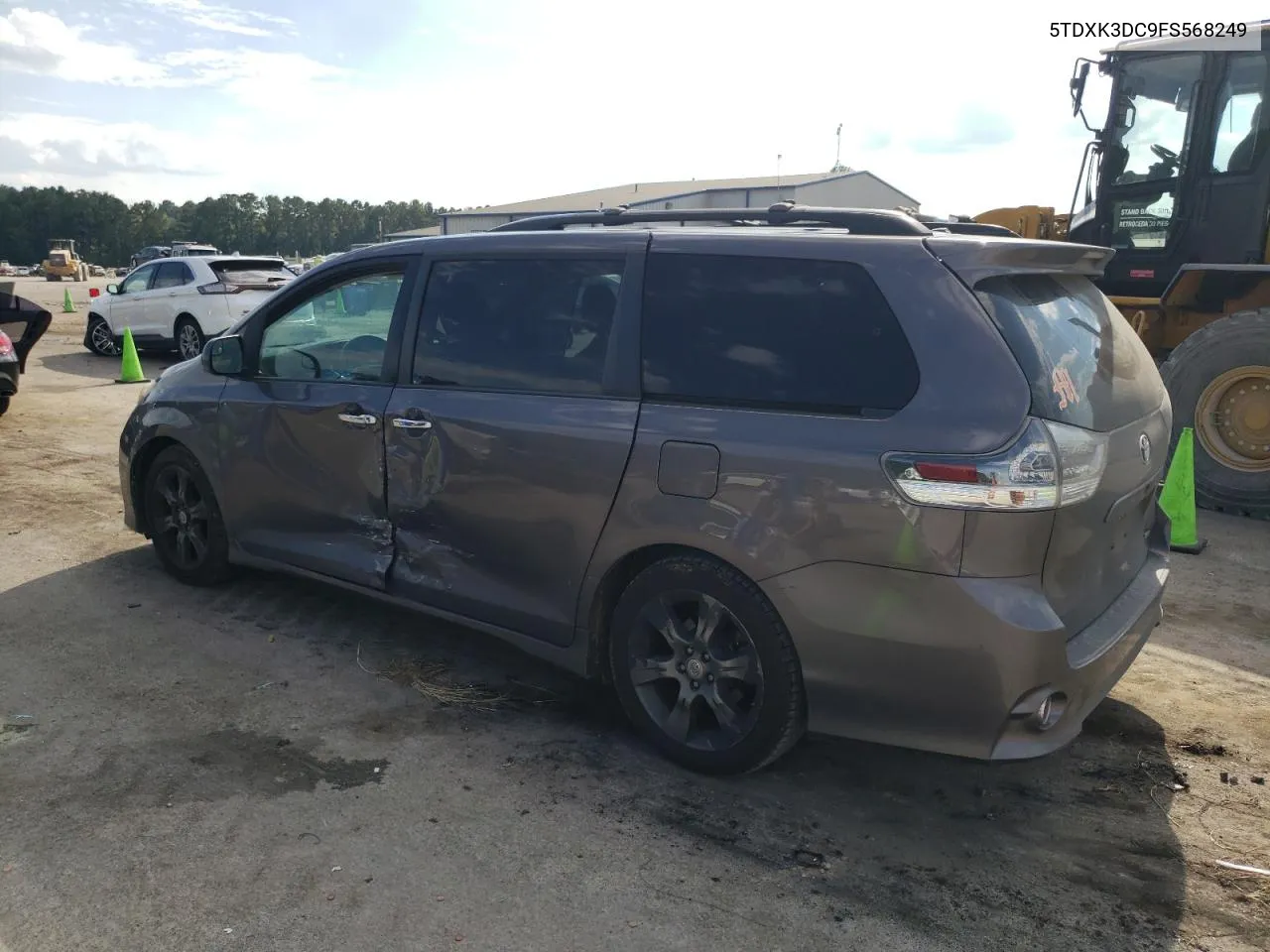 2015 Toyota Sienna Sport VIN: 5TDXK3DC9FS568249 Lot: 74474154