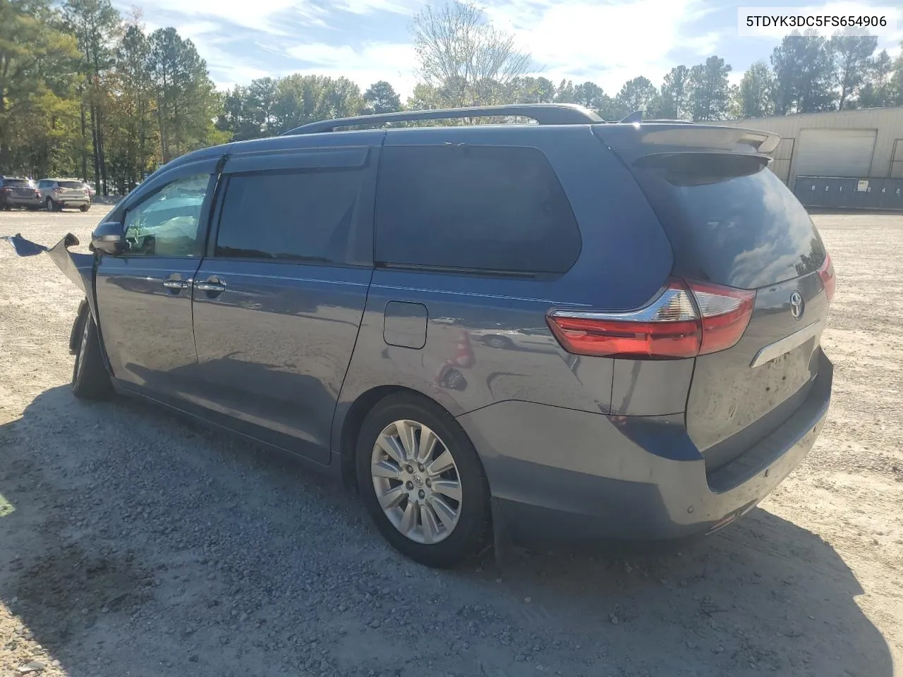 2015 Toyota Sienna Xle VIN: 5TDYK3DC5FS654906 Lot: 74634364