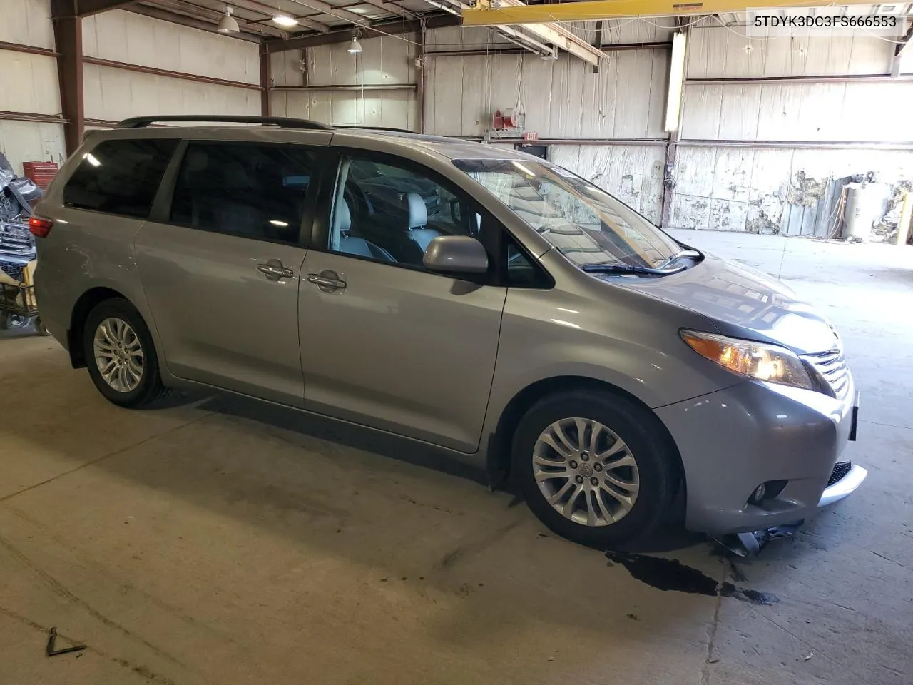 2015 Toyota Sienna Xle VIN: 5TDYK3DC3FS666553 Lot: 75528164