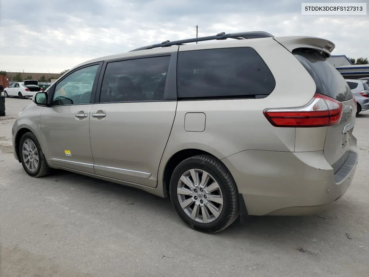 2015 Toyota Sienna Xle VIN: 5TDDK3DC8FS127313 Lot: 76244334