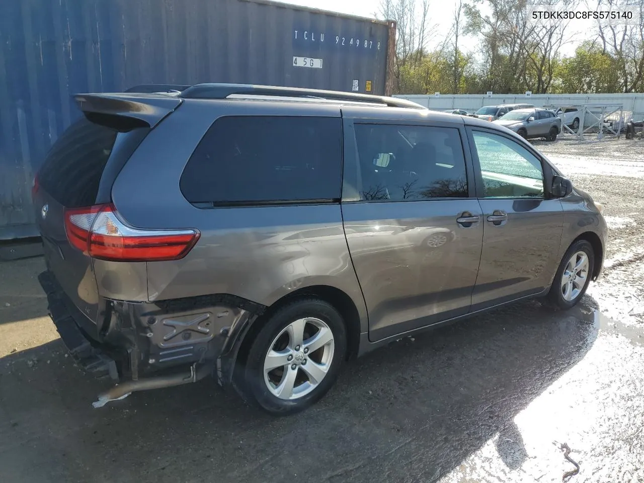 5TDKK3DC8FS575140 2015 Toyota Sienna Le