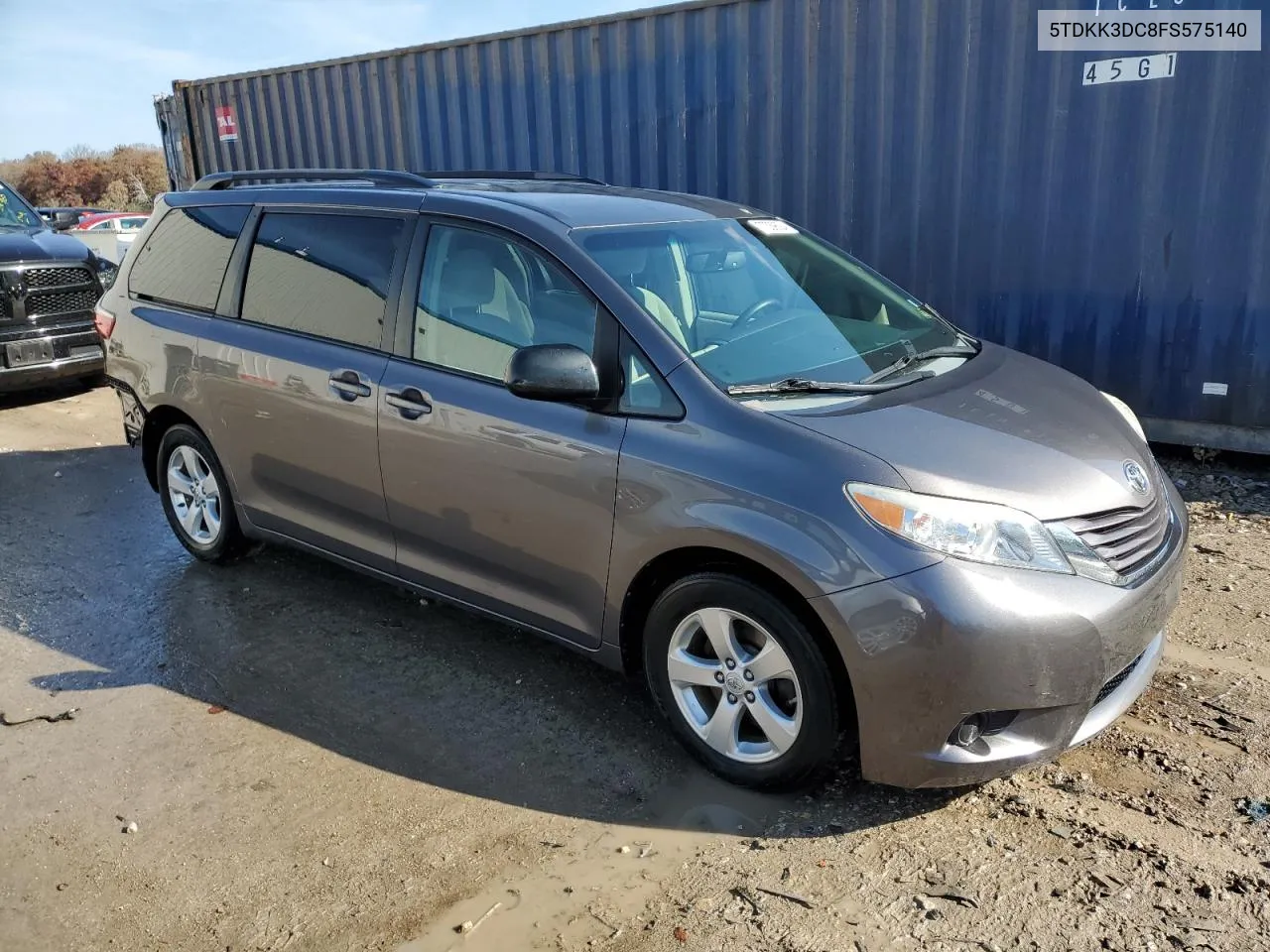 5TDKK3DC8FS575140 2015 Toyota Sienna Le