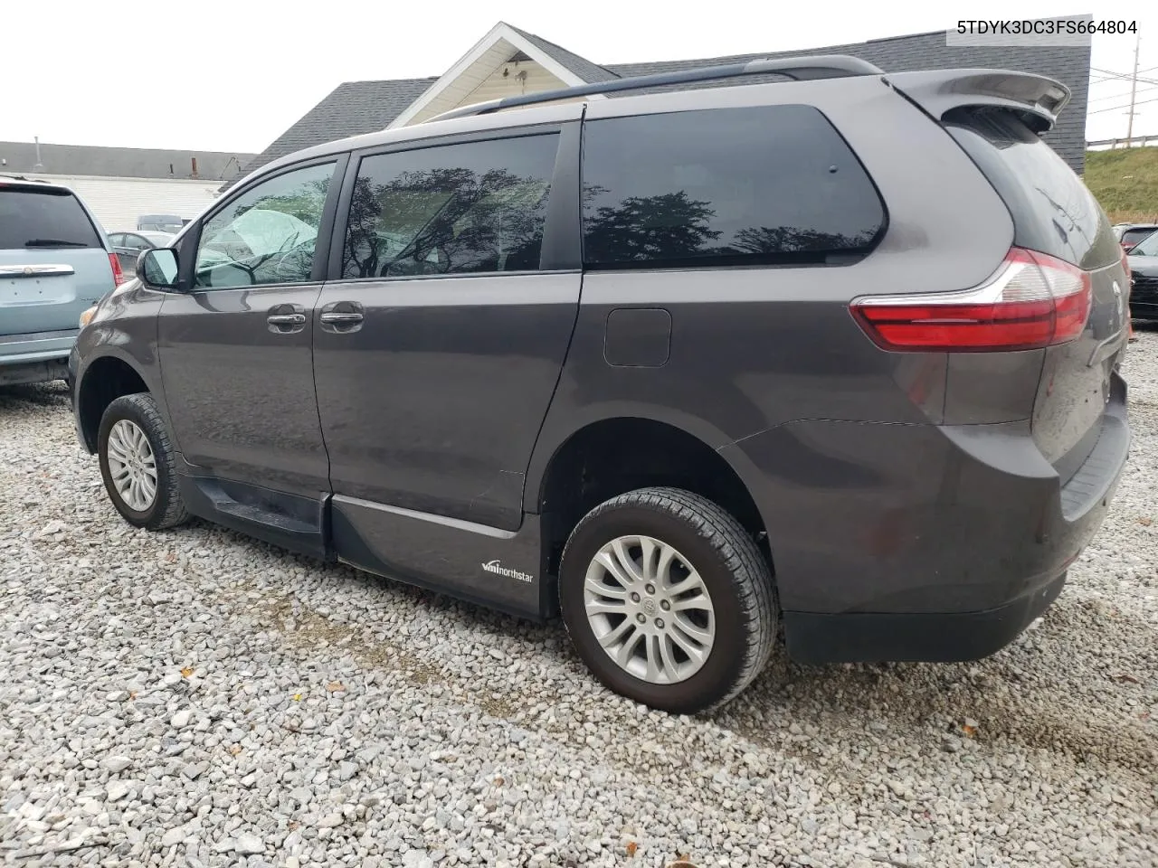 2015 Toyota Sienna Xle VIN: 5TDYK3DC3FS664804 Lot: 77622464