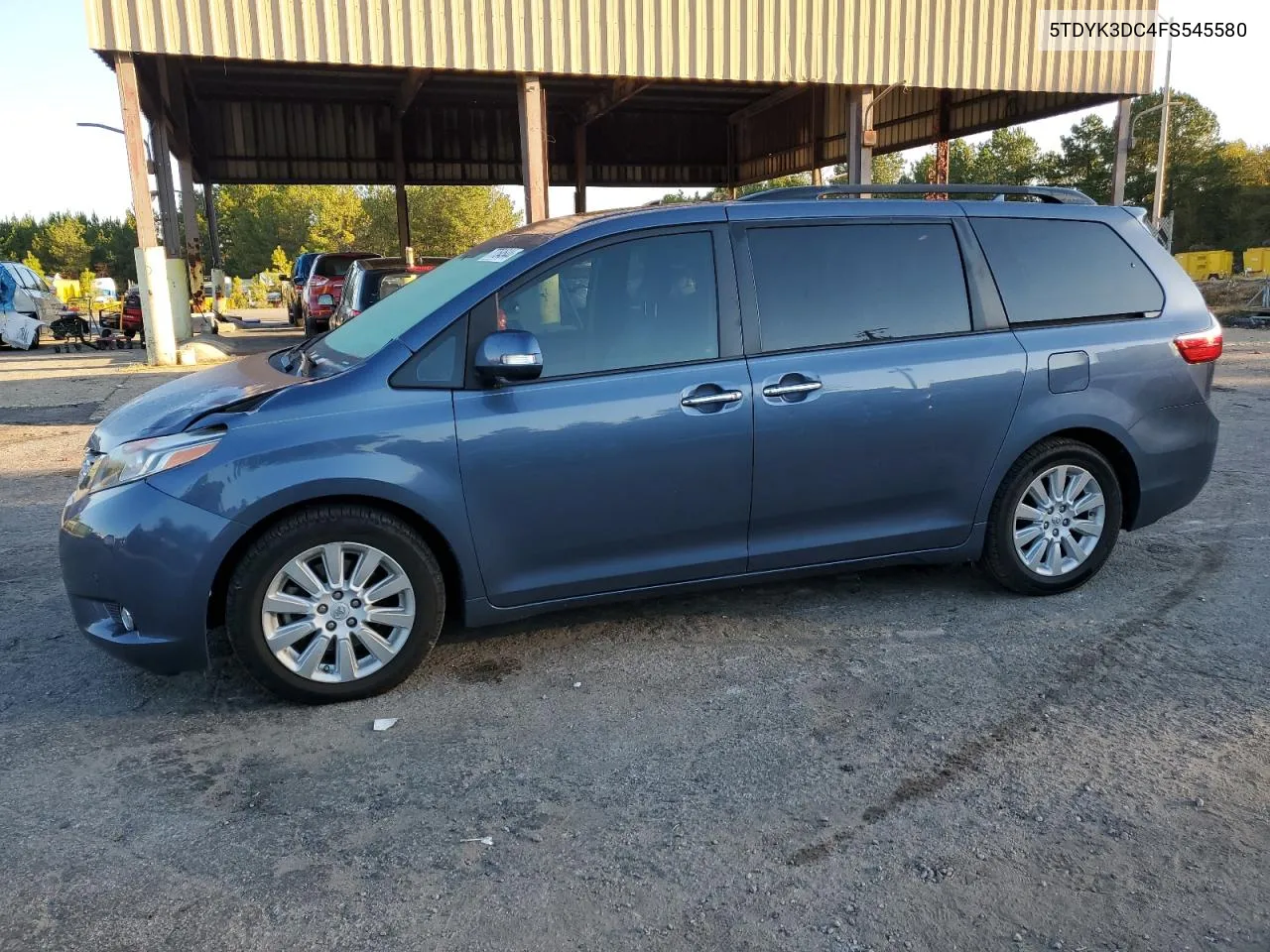 2015 Toyota Sienna Xle VIN: 5TDYK3DC4FS545580 Lot: 77754544