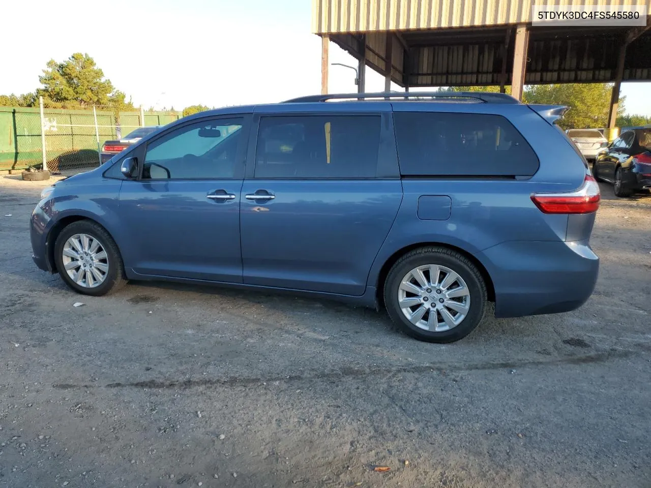 5TDYK3DC4FS545580 2015 Toyota Sienna Xle