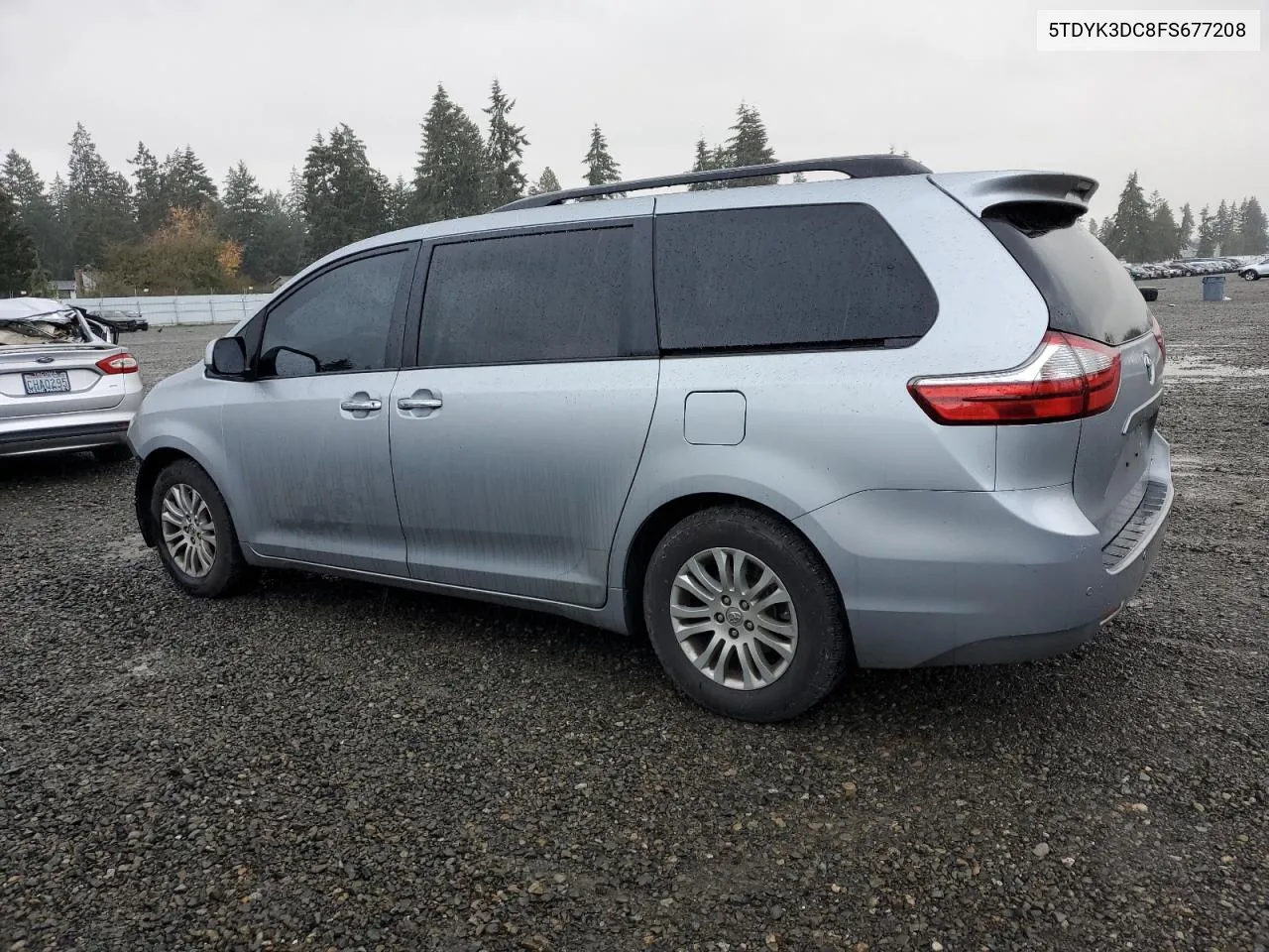 5TDYK3DC8FS677208 2015 Toyota Sienna Xle