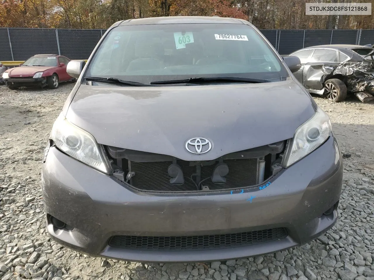 5TDJK3DC8FS121868 2015 Toyota Sienna Le