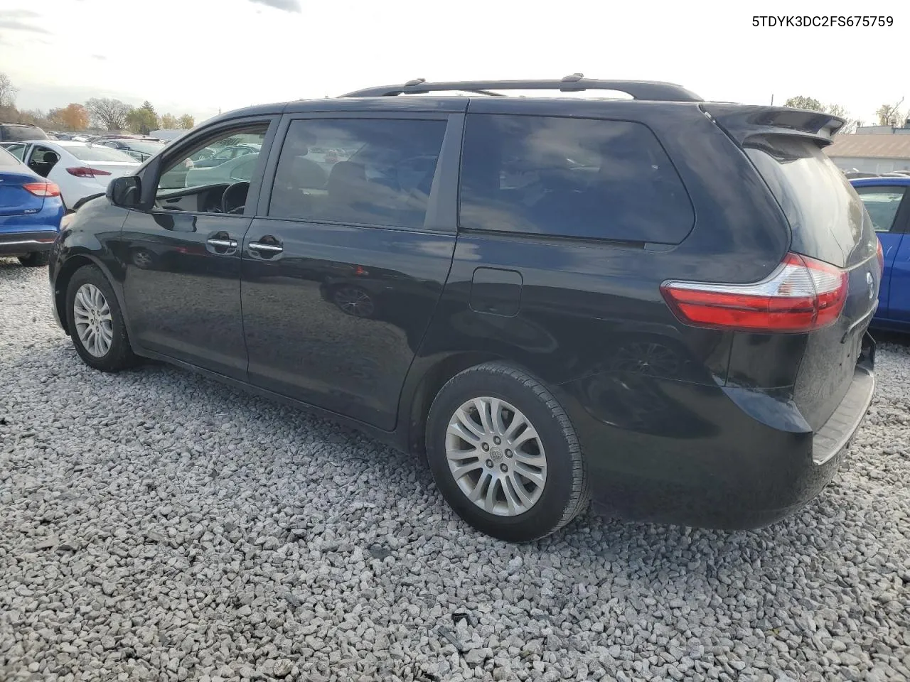 2015 Toyota Sienna Xle VIN: 5TDYK3DC2FS675759 Lot: 78654784