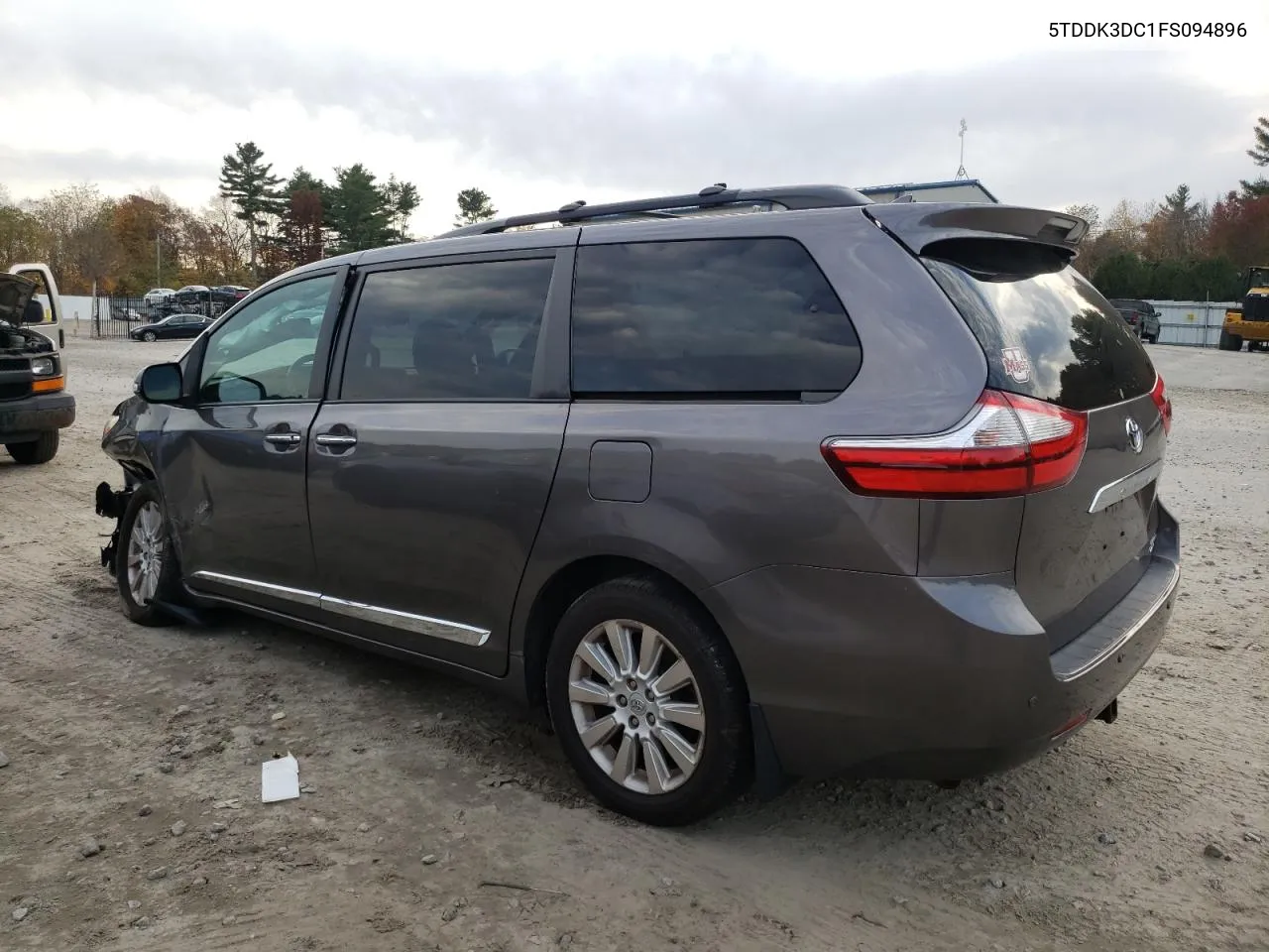 2015 Toyota Sienna Xle VIN: 5TDDK3DC1FS094896 Lot: 78940734