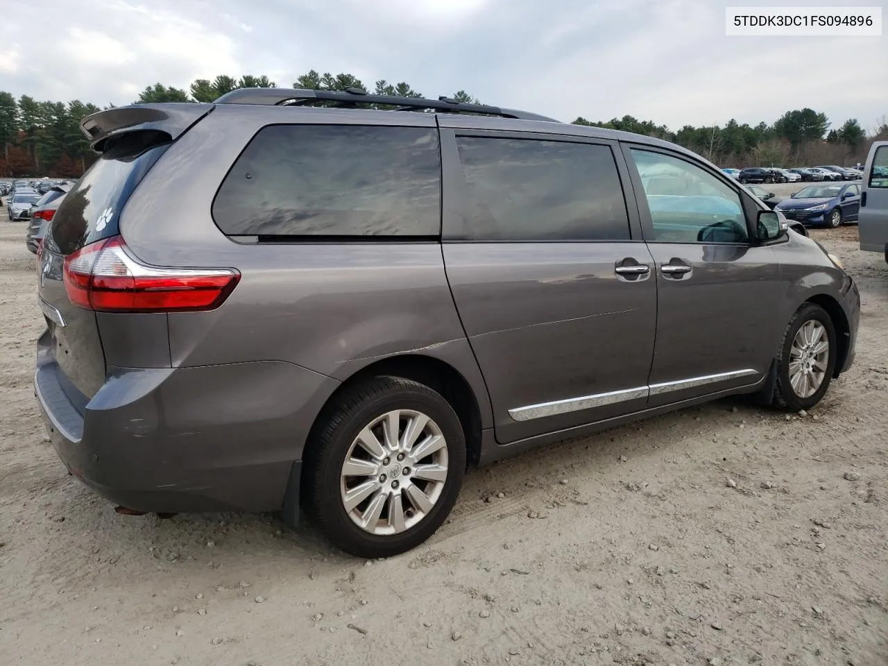 2015 Toyota Sienna Xle VIN: 5TDDK3DC1FS094896 Lot: 78940734