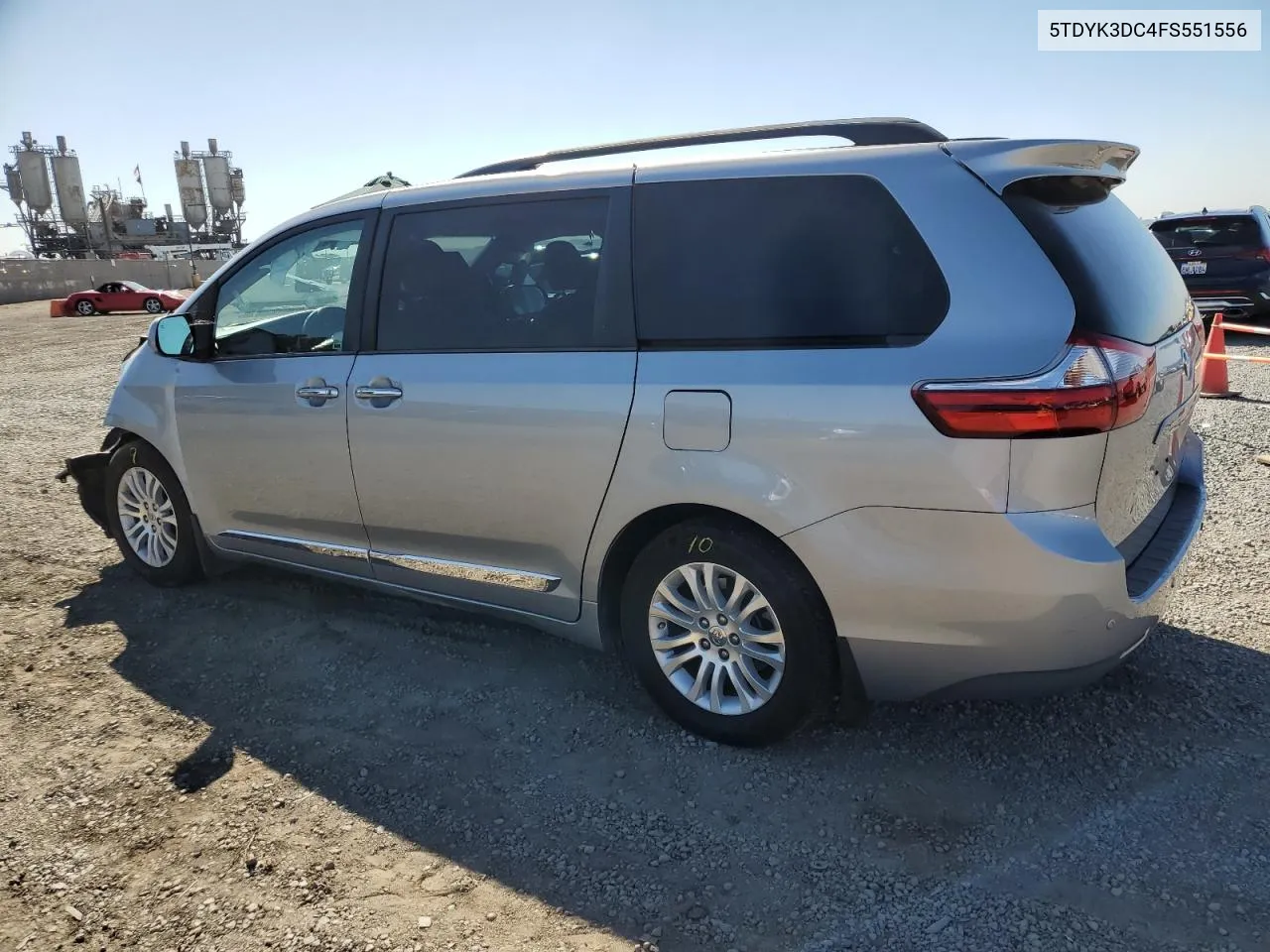 2015 Toyota Sienna Xle VIN: 5TDYK3DC4FS551556 Lot: 79256924