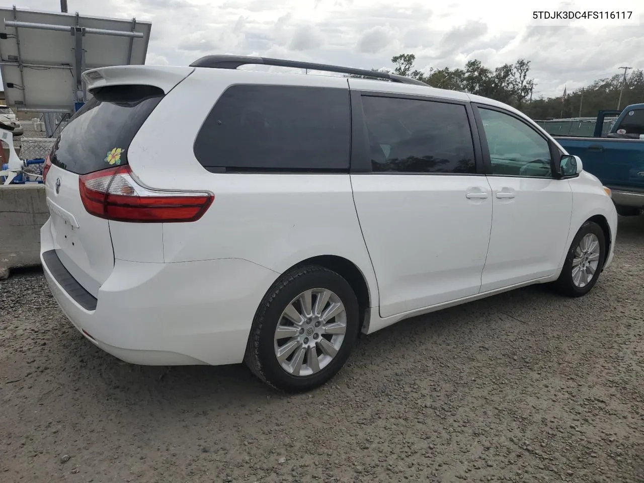 2015 Toyota Sienna Le VIN: 5TDJK3DC4FS116117 Lot: 79629164