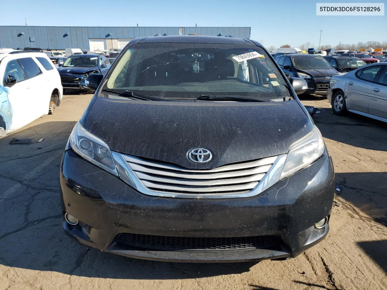 2015 Toyota Sienna Xle VIN: 5TDDK3DC6FS128296 Lot: 79845994