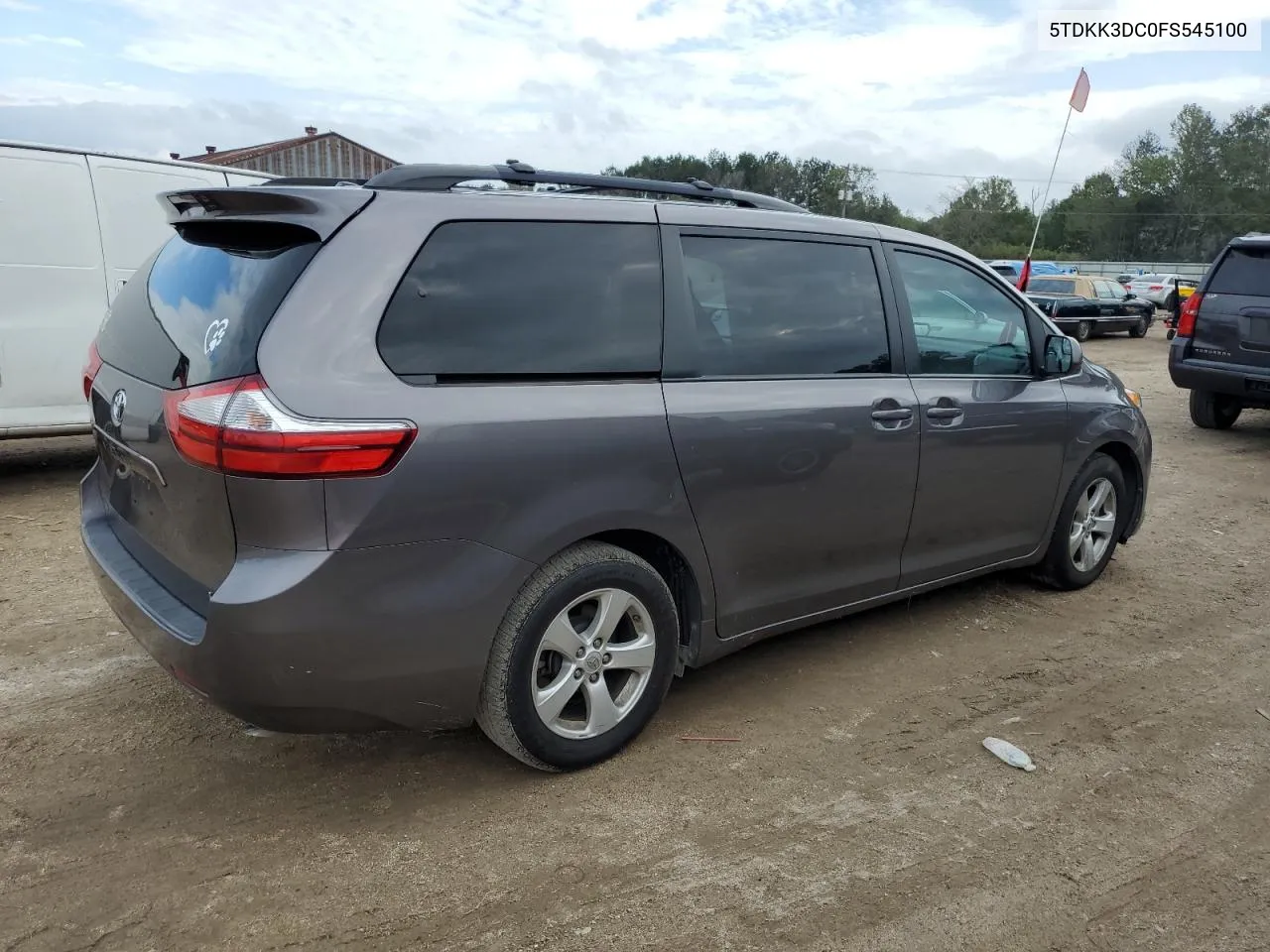 2015 Toyota Sienna Le VIN: 5TDKK3DC0FS545100 Lot: 79962204