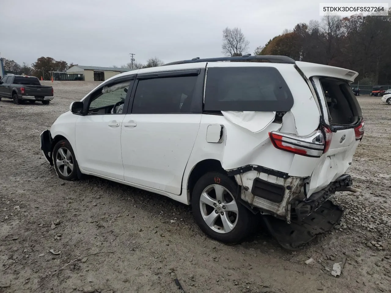 2015 Toyota Sienna Le VIN: 5TDKK3DC6FS527264 Lot: 81364874