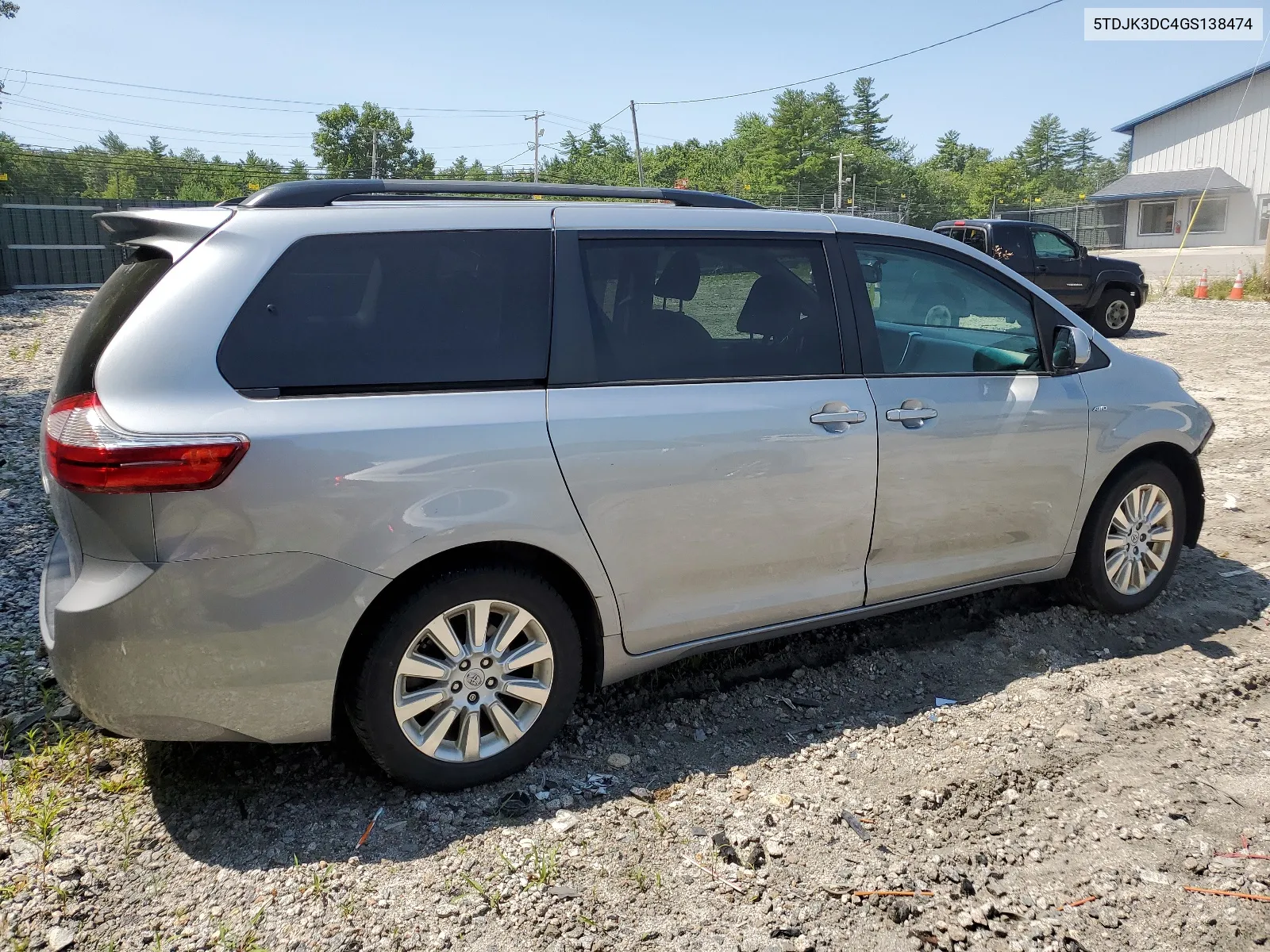 2016 Toyota Sienna Le VIN: 5TDJK3DC4GS138474 Lot: 63862124