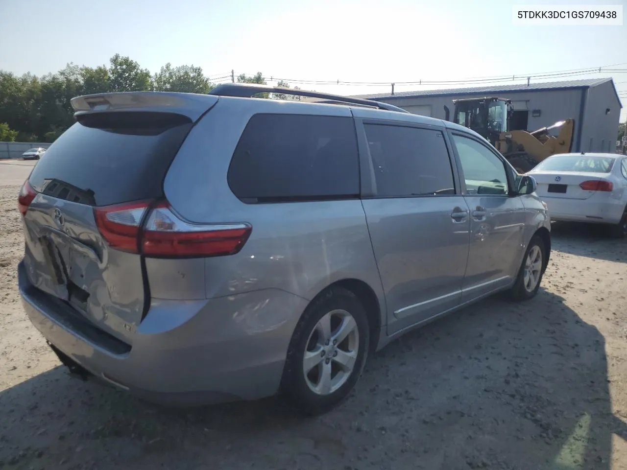 2016 Toyota Sienna Le VIN: 5TDKK3DC1GS709438 Lot: 65035124