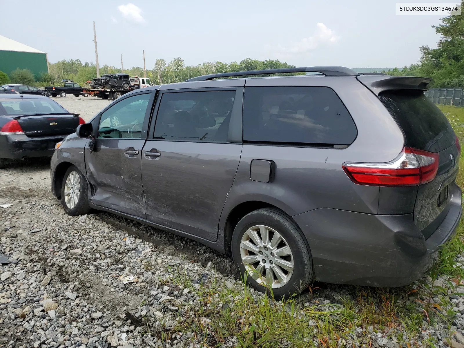 5TDJK3DC3GS134674 2016 Toyota Sienna Le