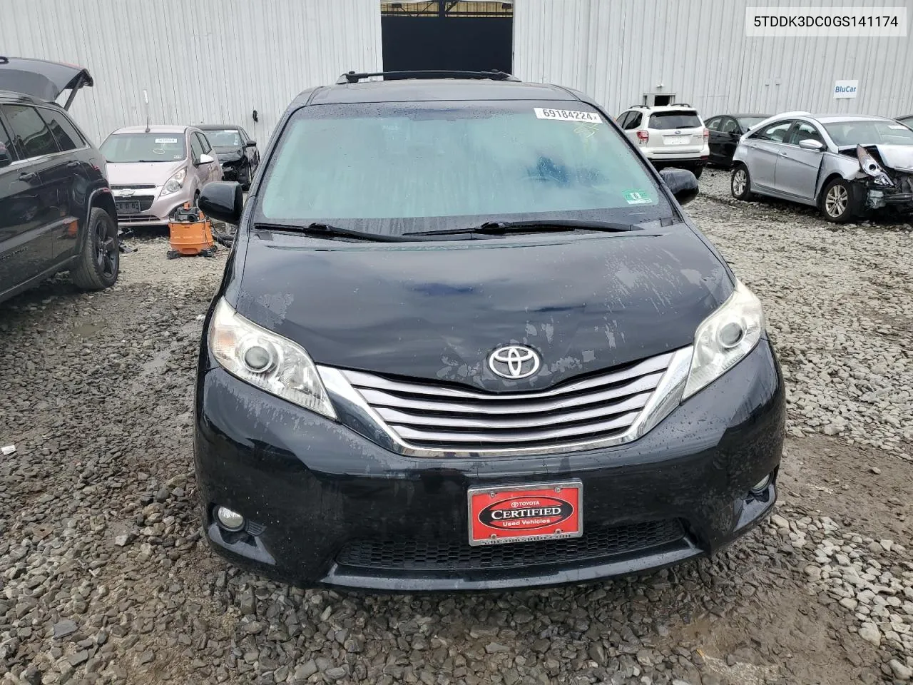 2016 Toyota Sienna Xle VIN: 5TDDK3DC0GS141174 Lot: 69184224