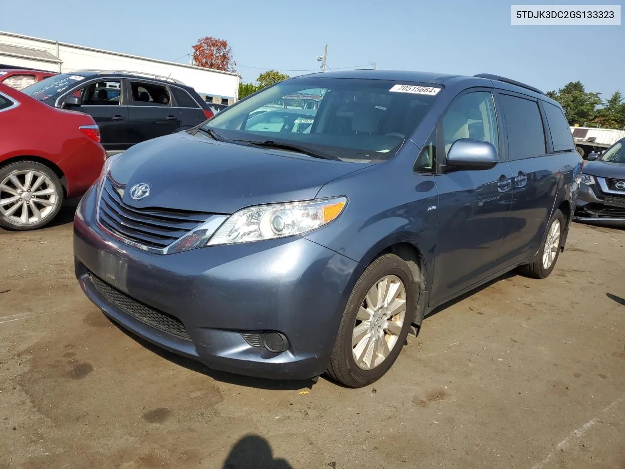 5TDJK3DC2GS133323 2016 Toyota Sienna Le