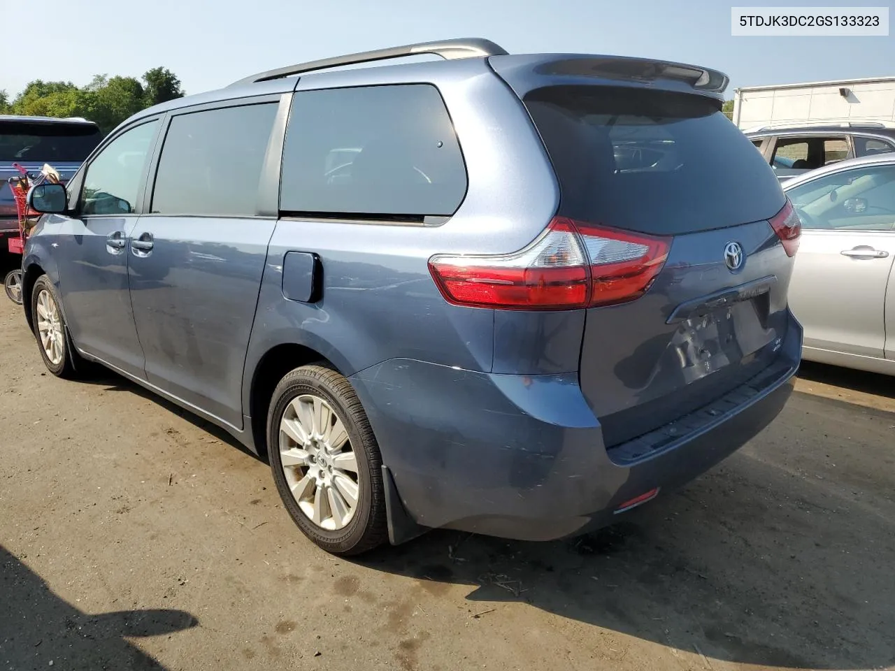 2016 Toyota Sienna Le VIN: 5TDJK3DC2GS133323 Lot: 70515664