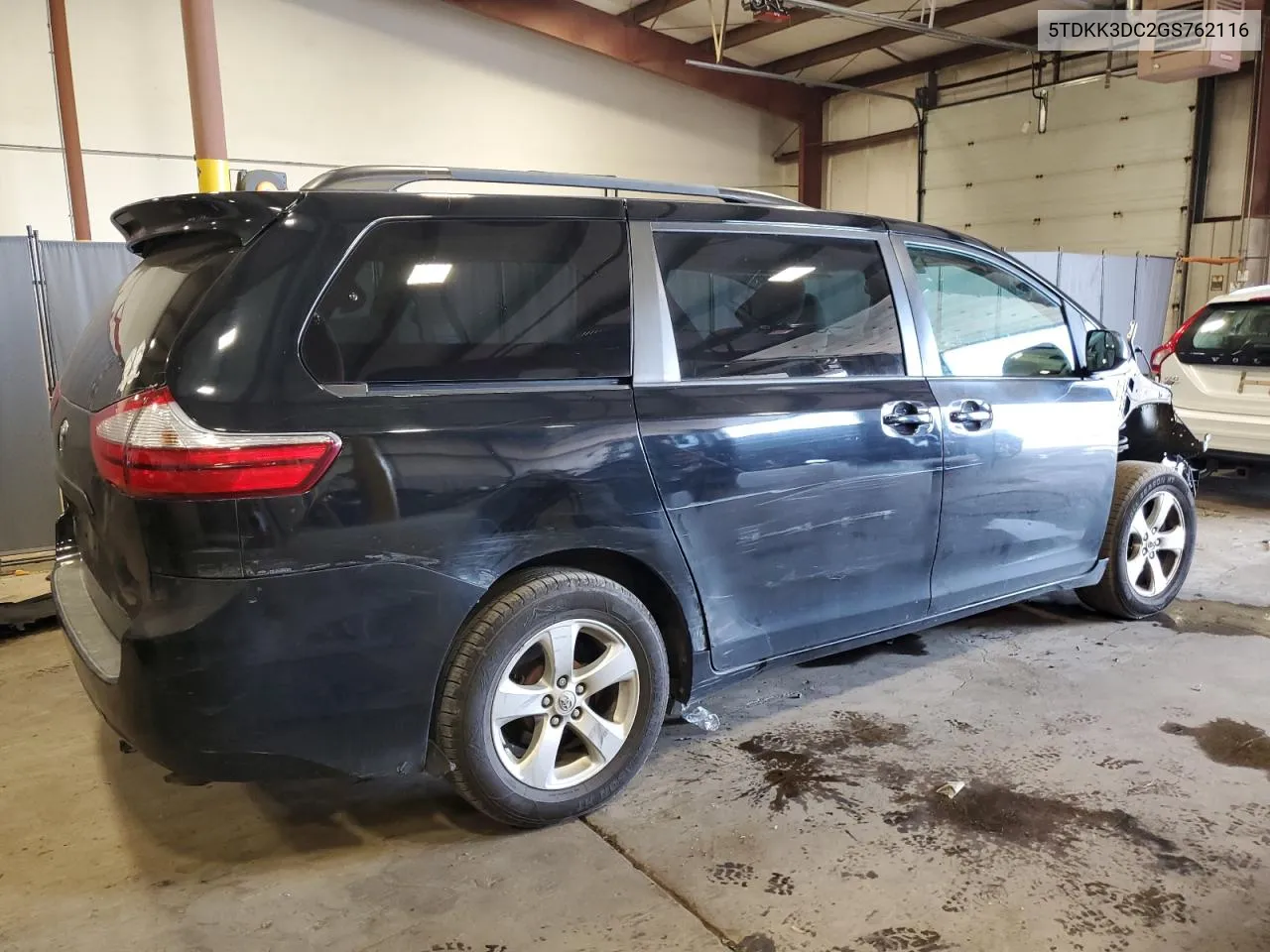 2016 Toyota Sienna Le VIN: 5TDKK3DC2GS762116 Lot: 70607734