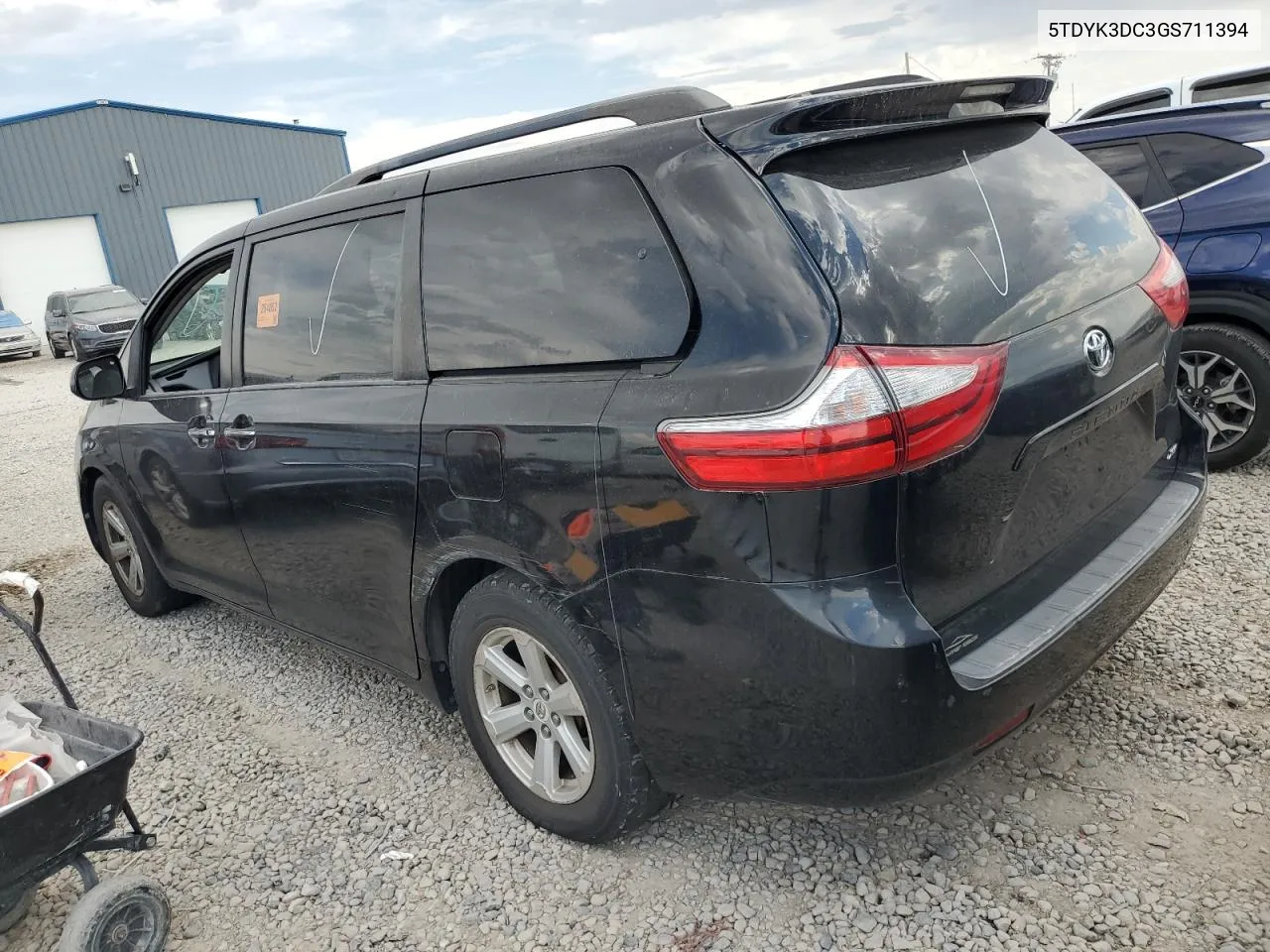 2016 Toyota Sienna Xle VIN: 5TDYK3DC3GS711394 Lot: 71222704