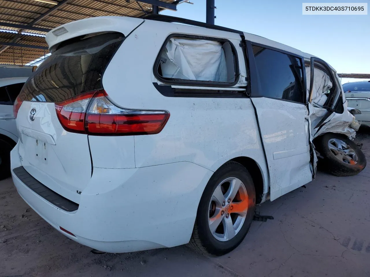 5TDKK3DC4GS710695 2016 Toyota Sienna Le