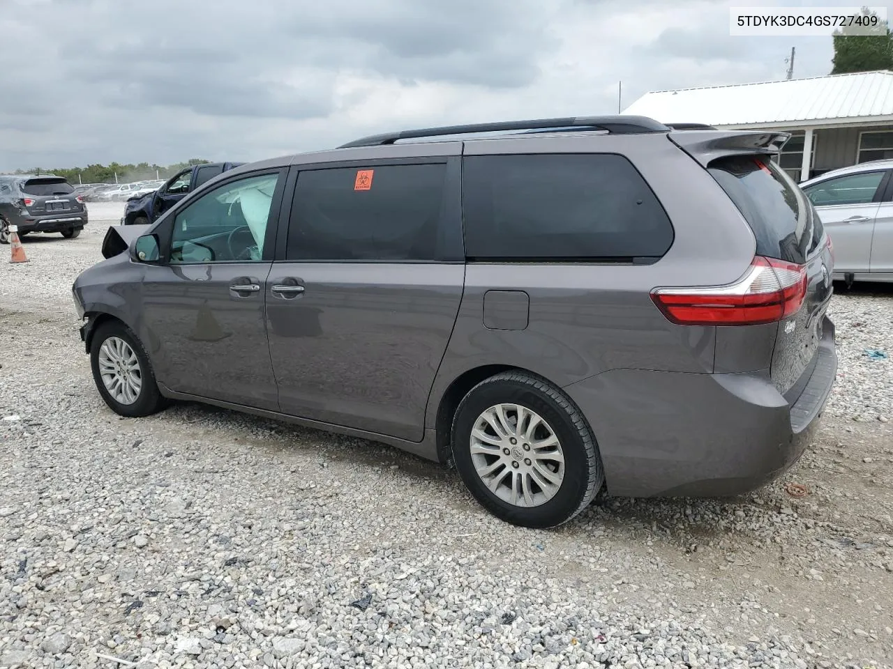 2016 Toyota Sienna Xle VIN: 5TDYK3DC4GS727409 Lot: 72814454