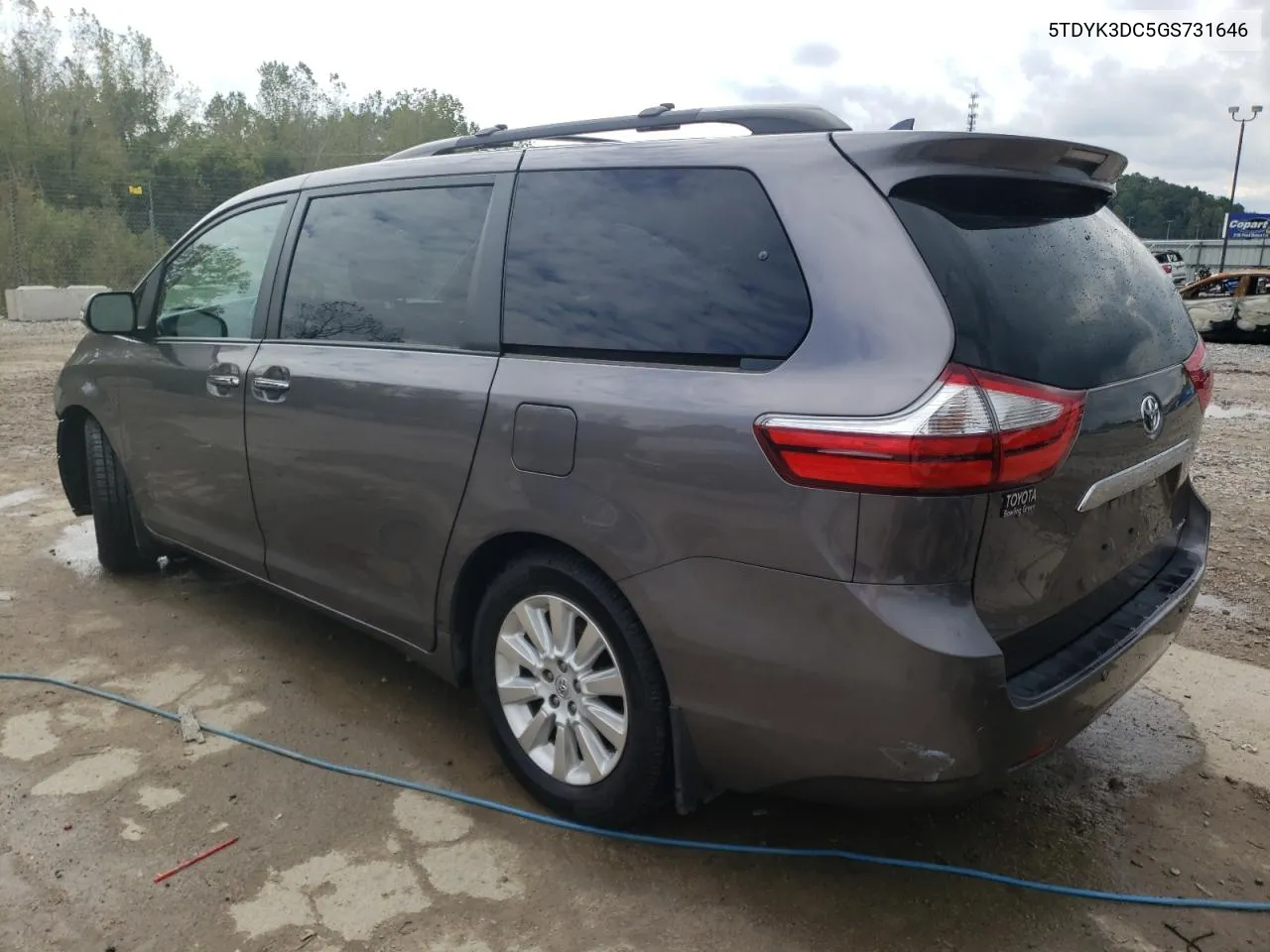 2016 Toyota Sienna Xle VIN: 5TDYK3DC5GS731646 Lot: 72988284