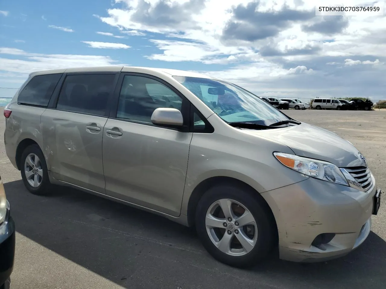 5TDKK3DC7GS764959 2016 Toyota Sienna Le