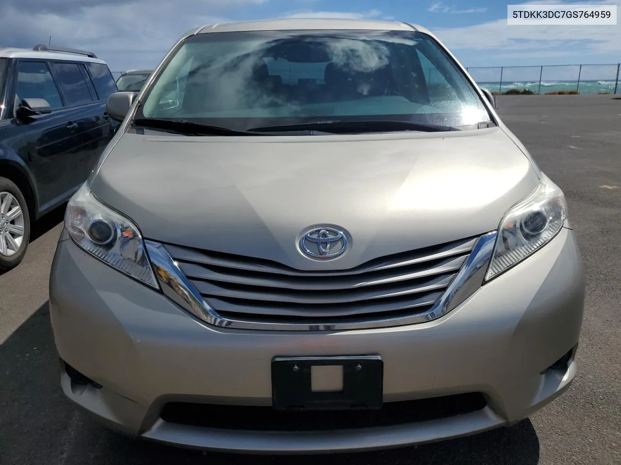 2016 Toyota Sienna Le VIN: 5TDKK3DC7GS764959 Lot: 73588004